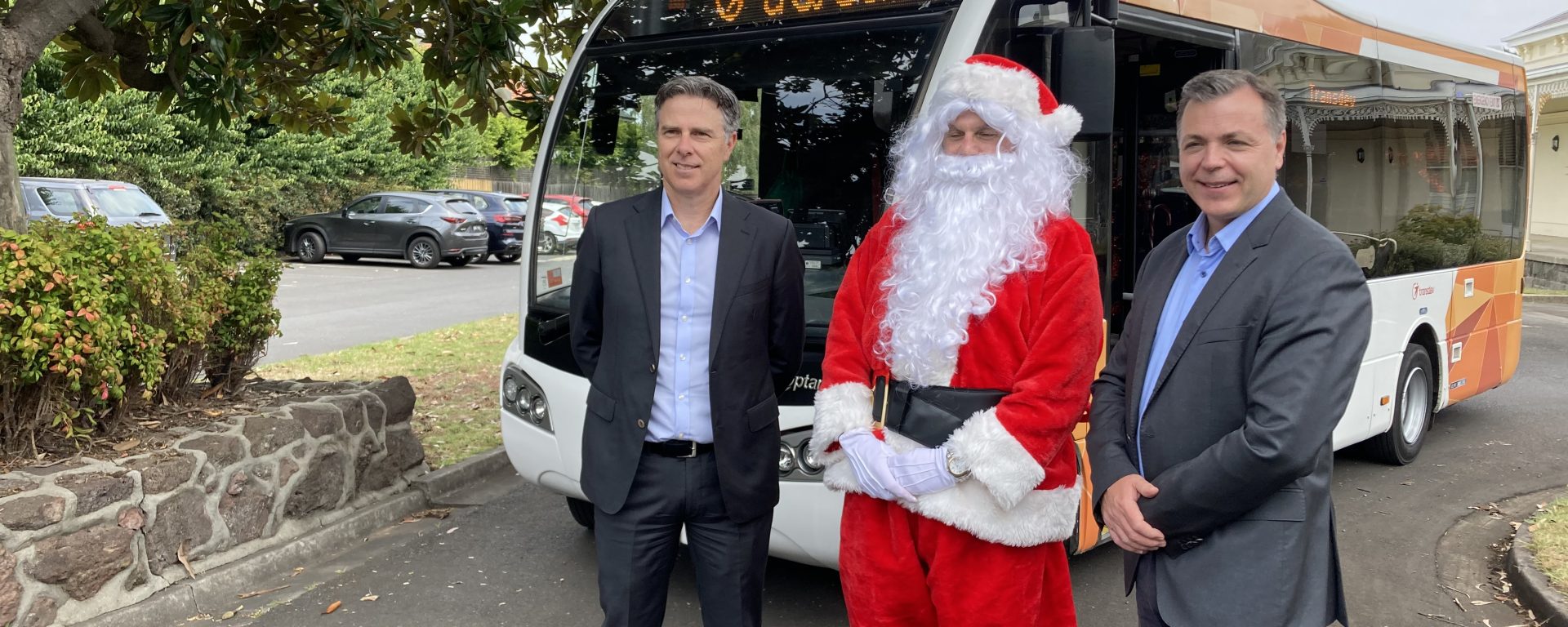 Transdev Melbourne Santa bus