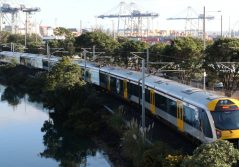 Auckland rail port