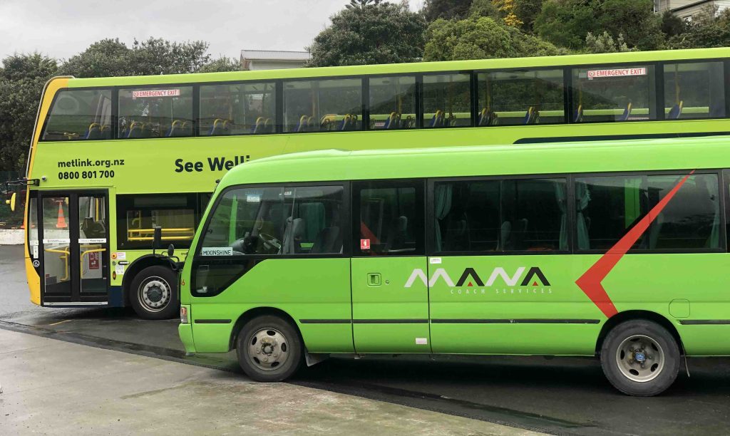 Mana Coach Services wellington transdev