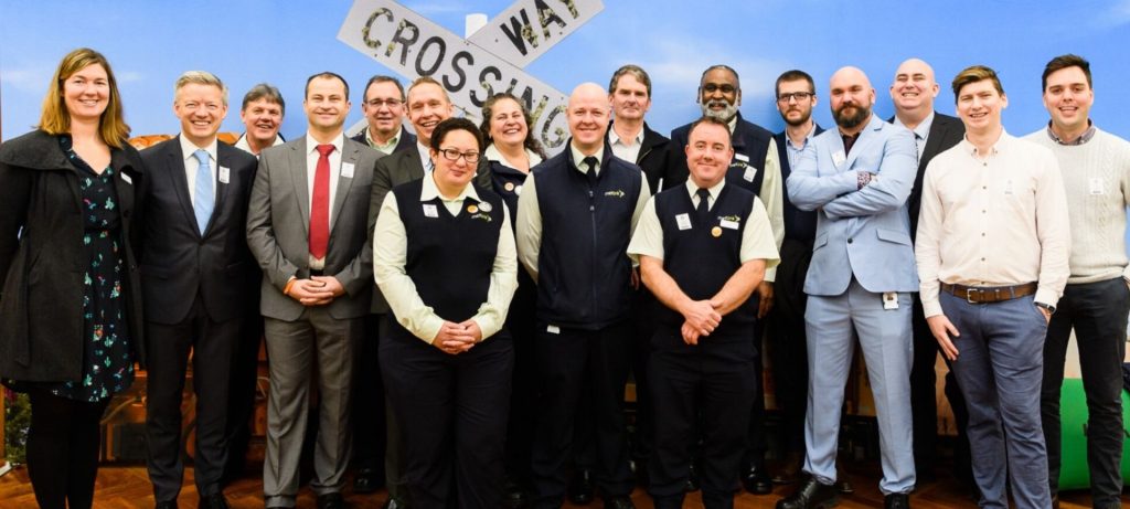Transdev New Zealand team at TrackSAFE campaign
