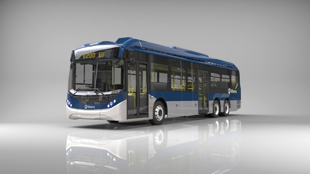 New e-buses for Auckland