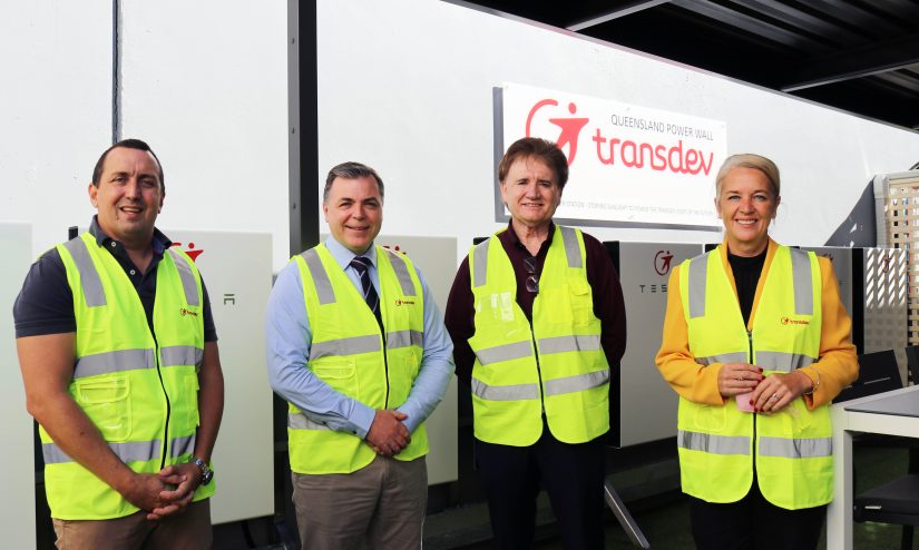 Delegates at Transdev Green Mobility Megawall.