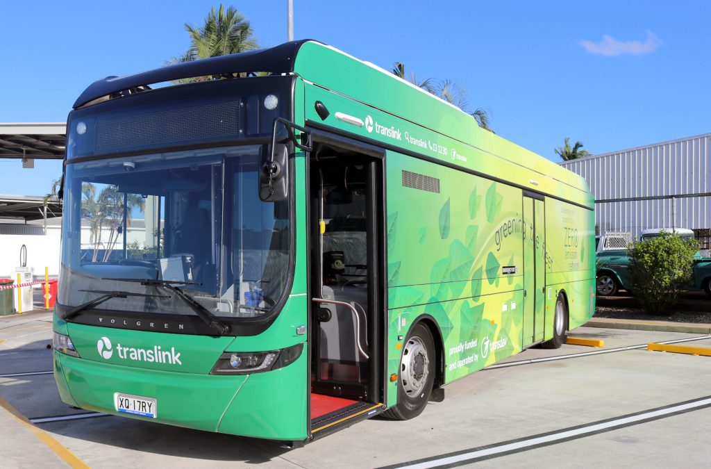 Queensland solar powered bus