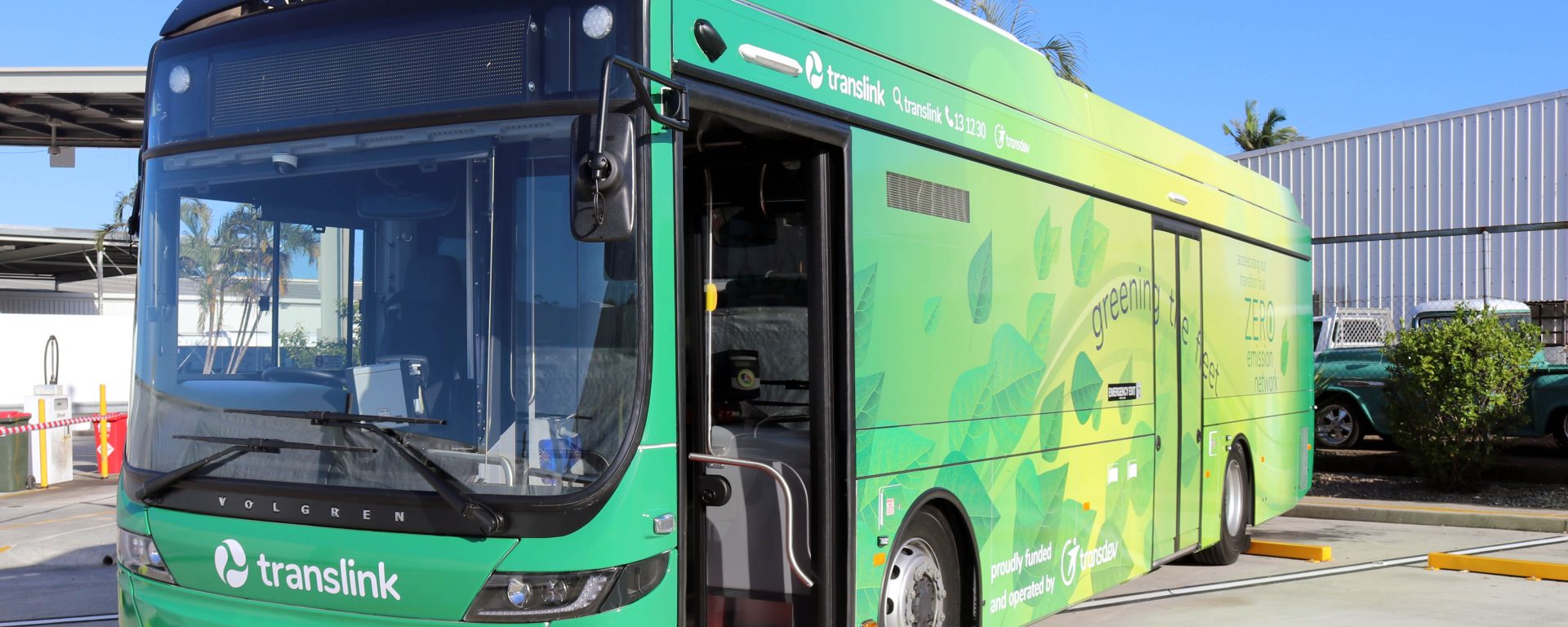 Queensland solar powered bus