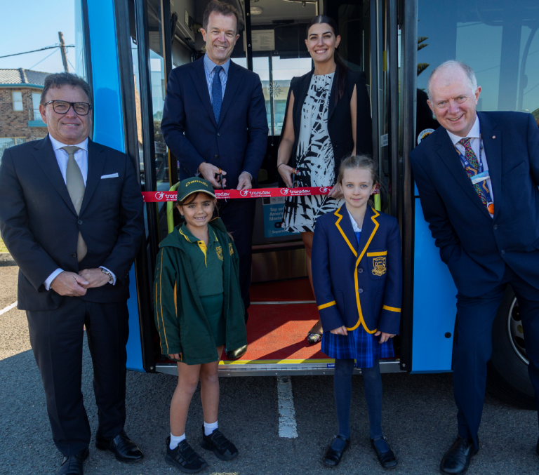 NSW MPs ebus launch