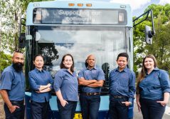 group image of Sydney bus drivers