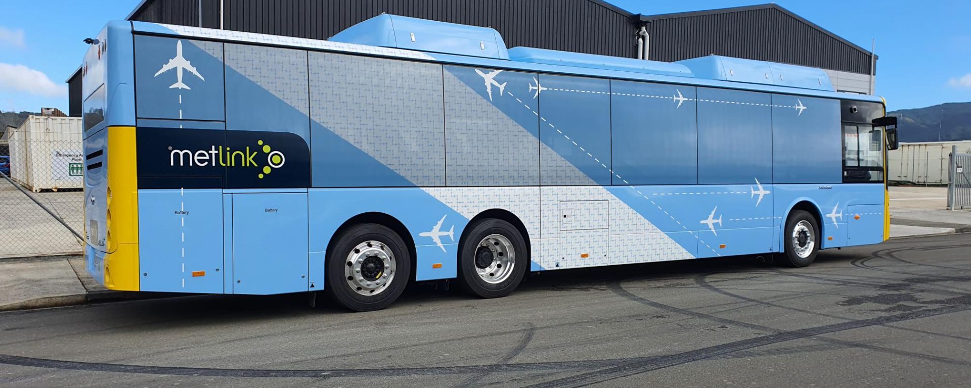 Image of Wellington Airport Express bus