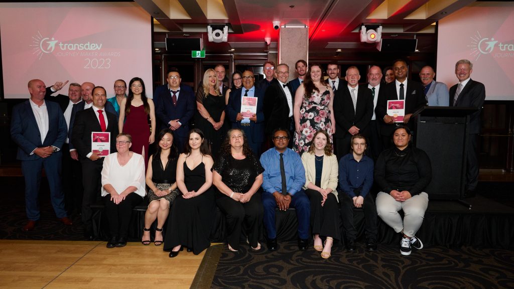 Employees of Transdev Australia and New Zealand who were finalists or winners in staff recognition awards.